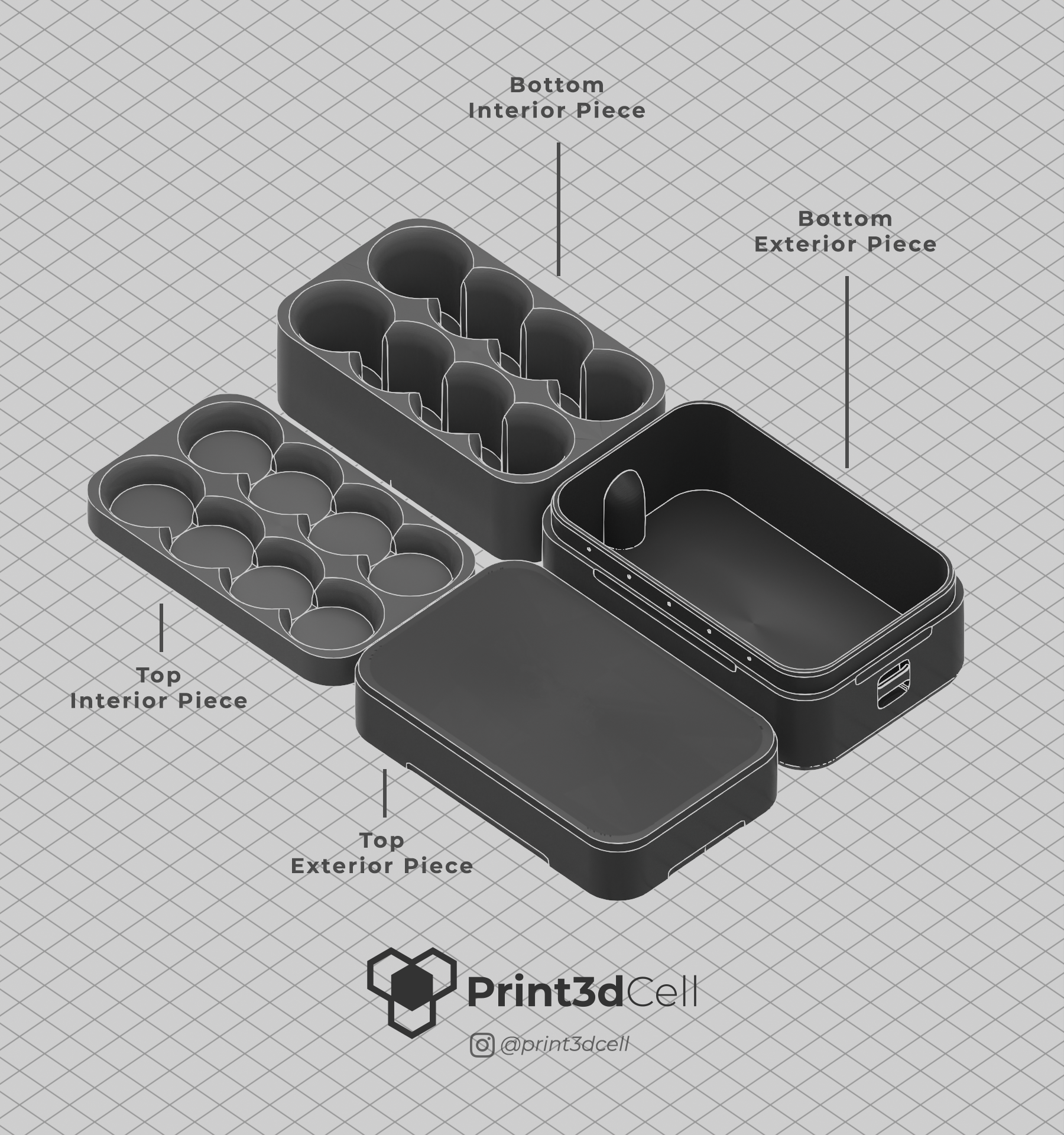 Caixa 3x3 Protetora para Rolos 35mm - Image 7