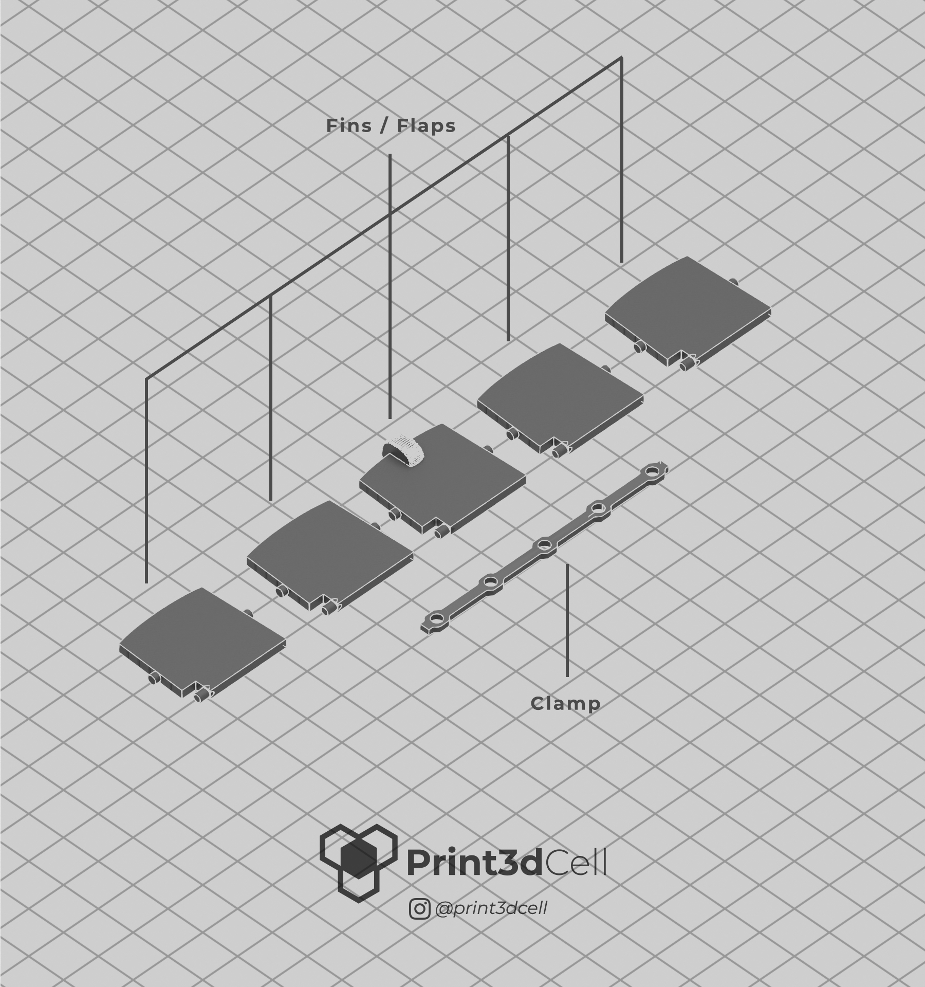 Toyota Celica TA22 Pinos para Grelha de Ventilação - Image 5