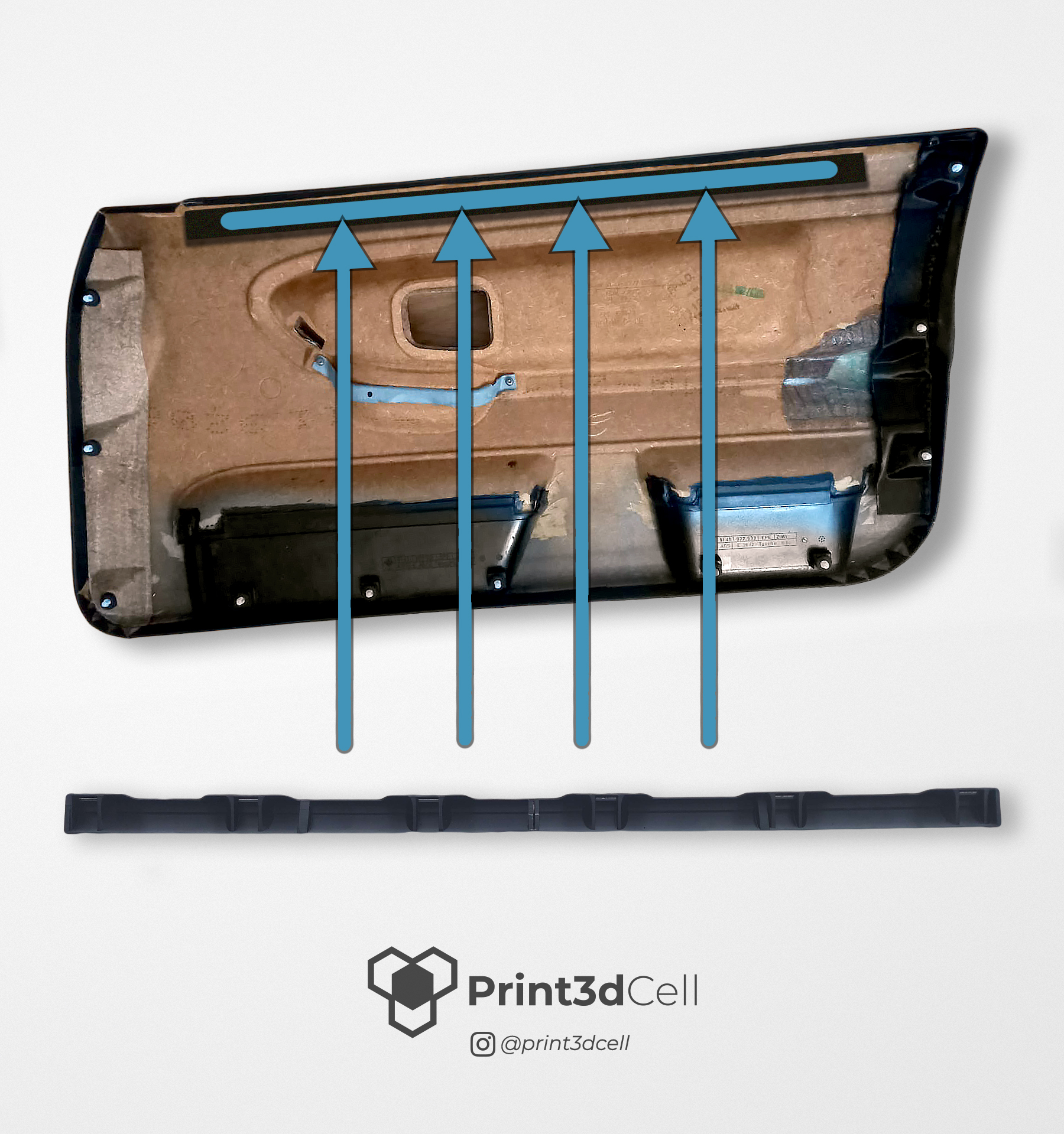 Bmw e36 Coupe Reparação de quartela Topo