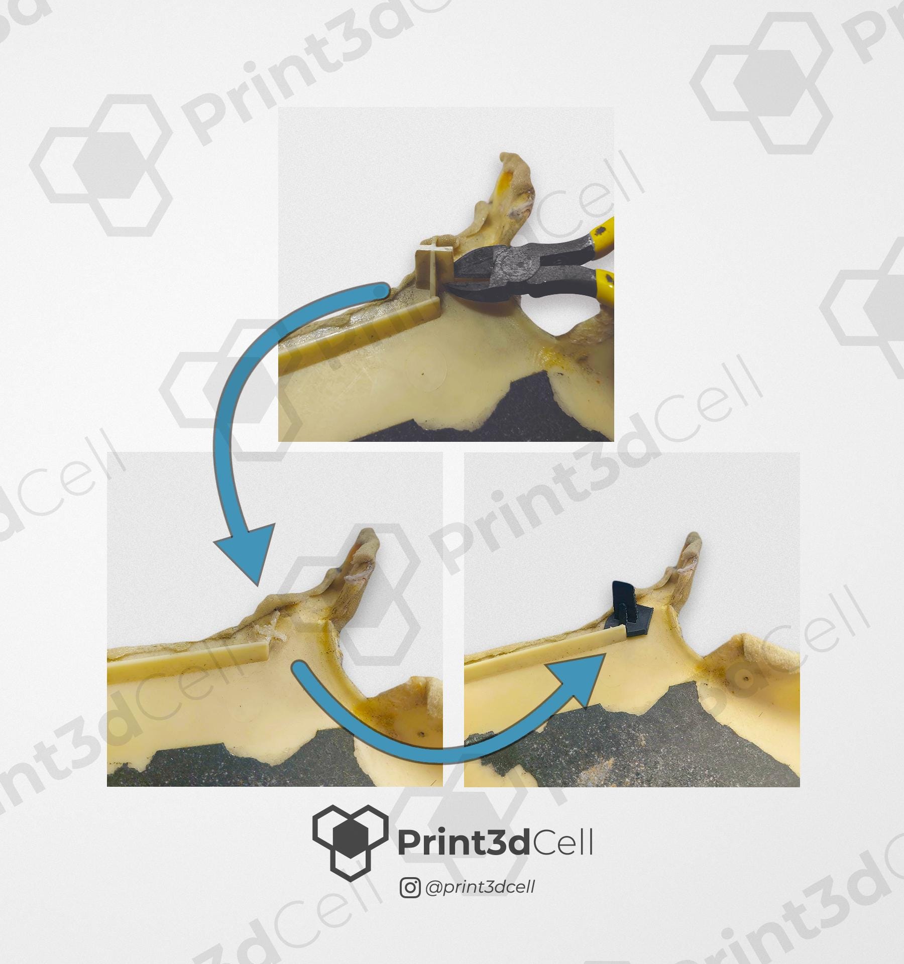 BMW E36 Coupe C-Pillar Repair Kit - Image 3