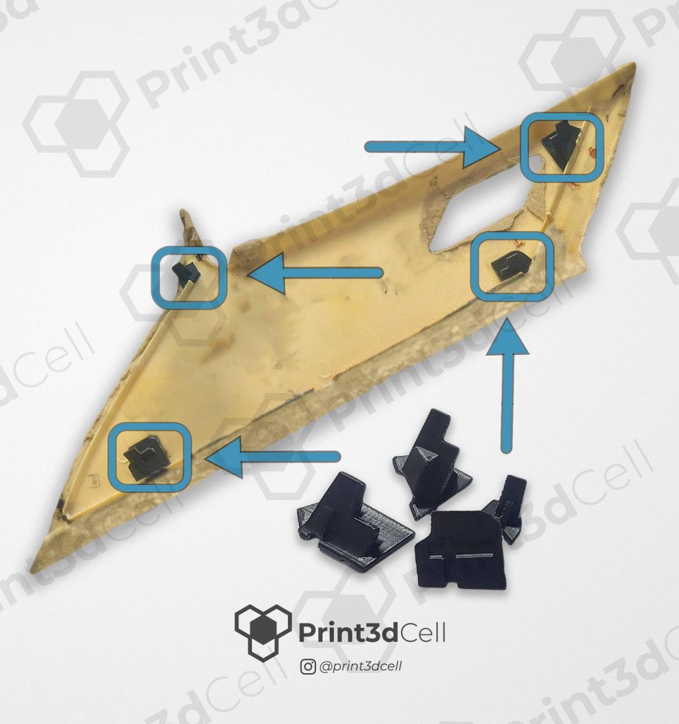 BMW E36 Coupe C-Pillar Repair Kit