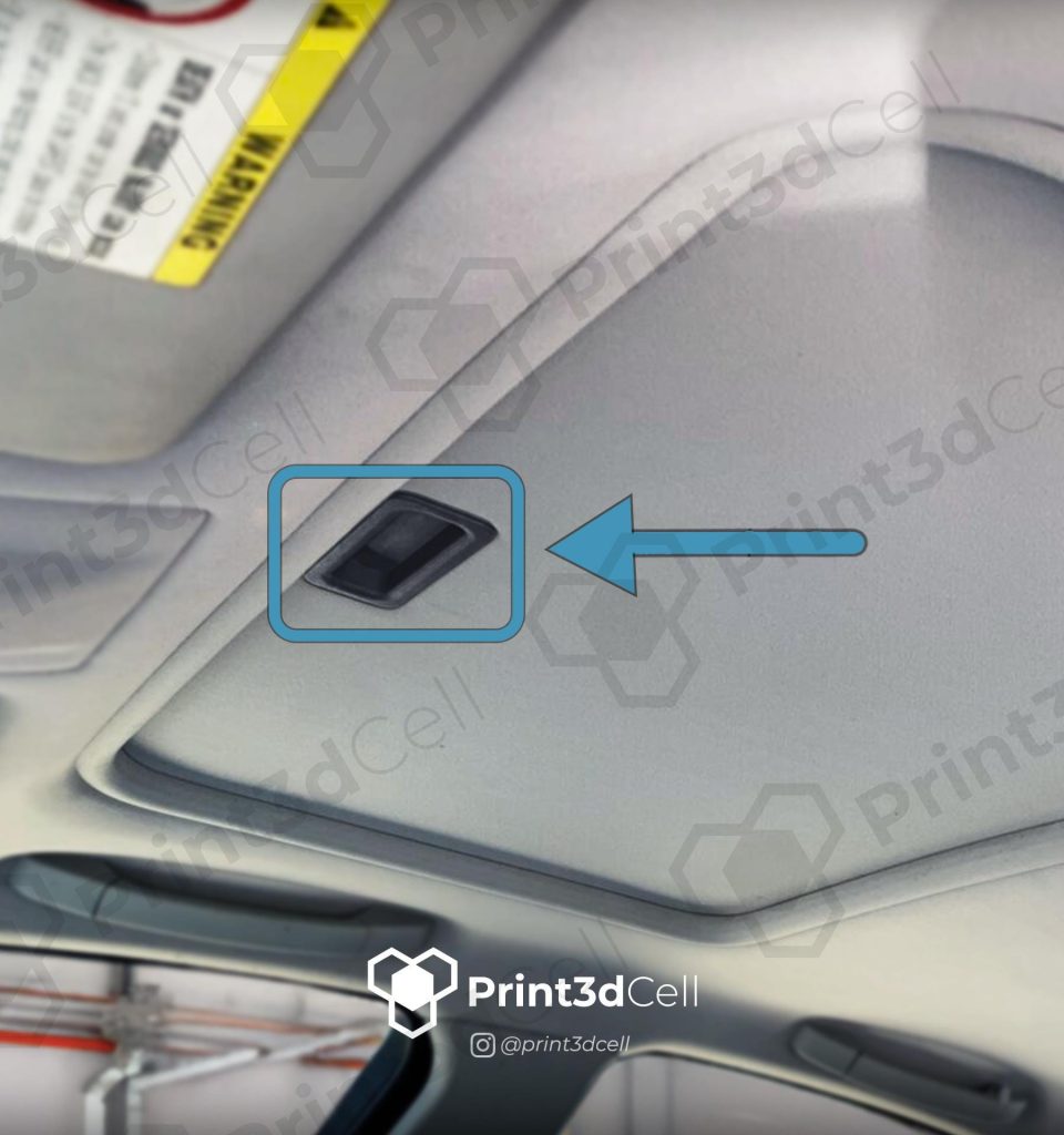 BMW E46 Sunroof Shade Handle